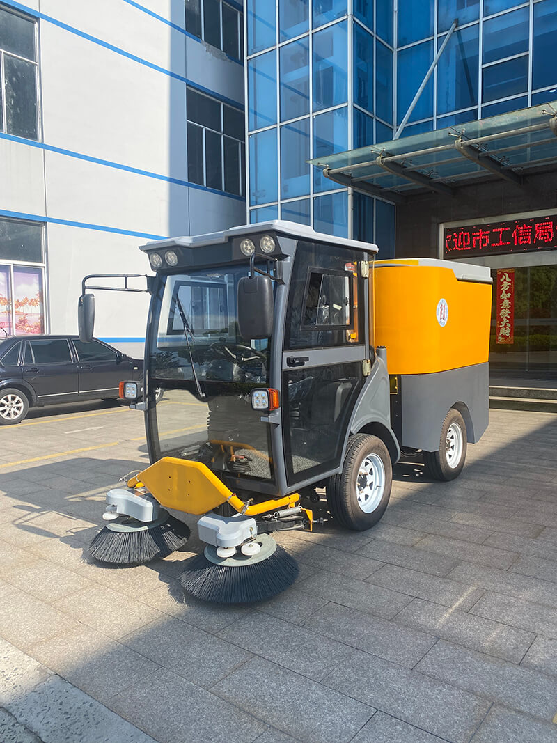 鉸接式掃路車,福州掃路車,掃路車案例